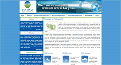 Desktop Screenshot of platinusseo.com